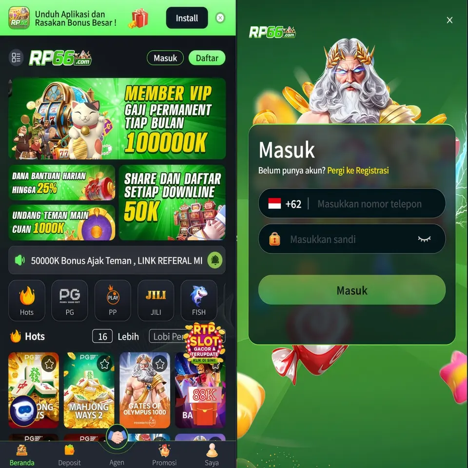 rp66 Daftar Sekarang - Unduh APK
